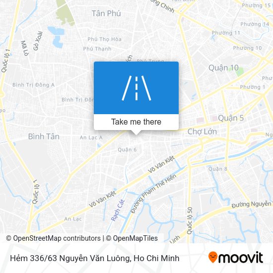 Hẻm 336/63 Nguyễn Văn Luông map