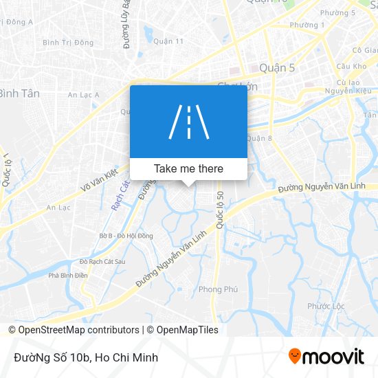 ĐườNg Số 10b map
