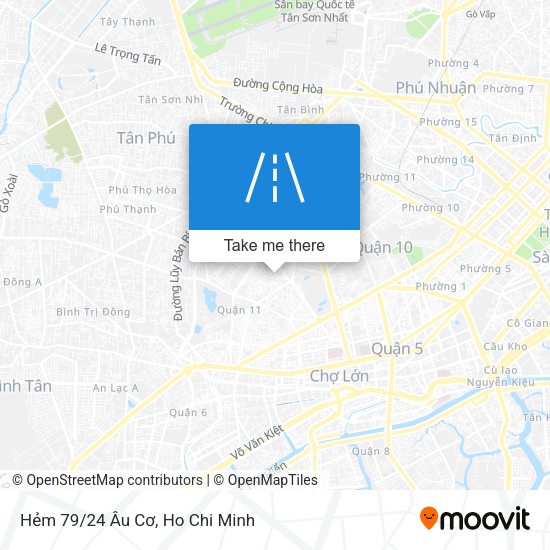 Hẻm 79/24 Âu Cơ map