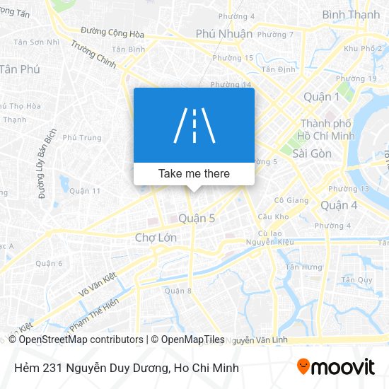 Hẻm 231 Nguyễn Duy Dương map