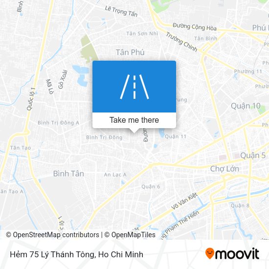 Hẻm 75 Lý Thánh Tông map