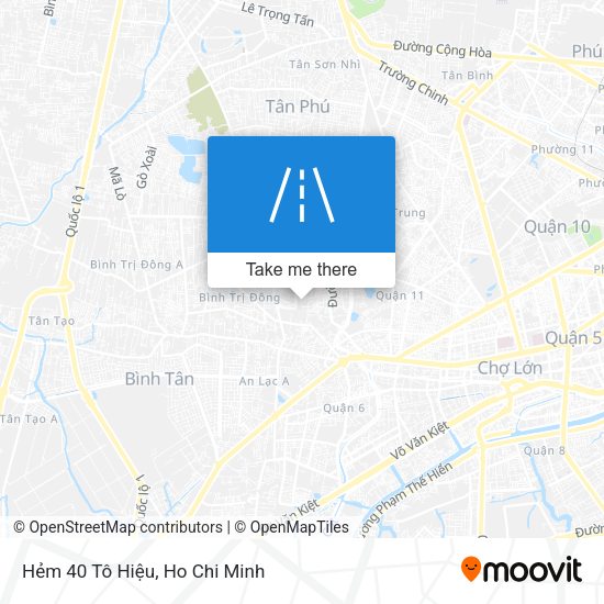 Hẻm 40 Tô Hiệu map