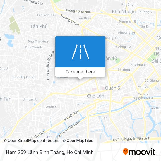 Hẻm 259 Lãnh Binh Thăng map