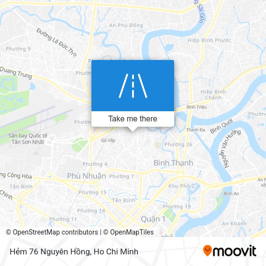Hẻm 76 Nguyên Hồng map