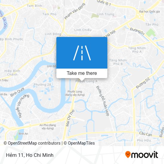 Hẻm 11 map