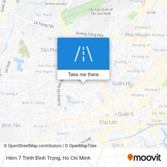 Hẻm 7 Trịnh Đình Trọng map