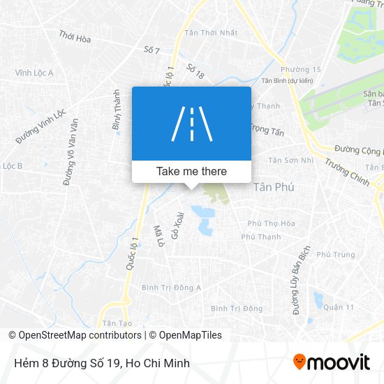 Hẻm 8 Đường Số 19 map