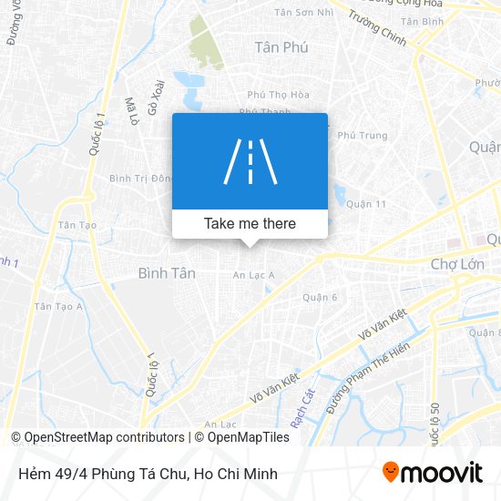Hẻm 49/4 Phùng Tá Chu map