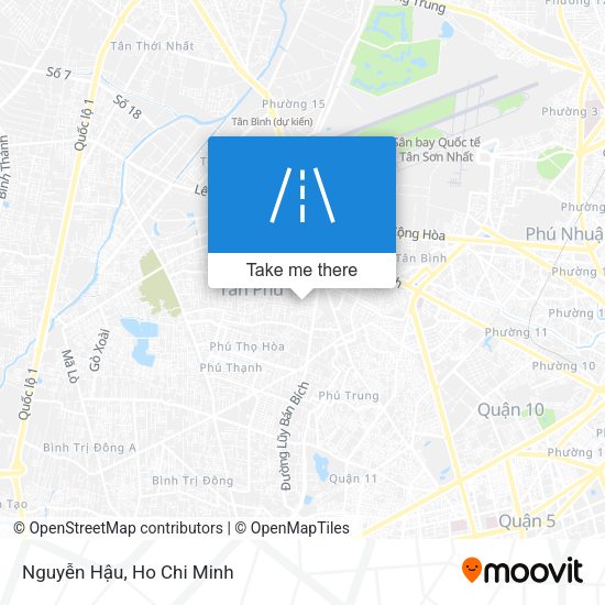 Nguyễn Hậu map