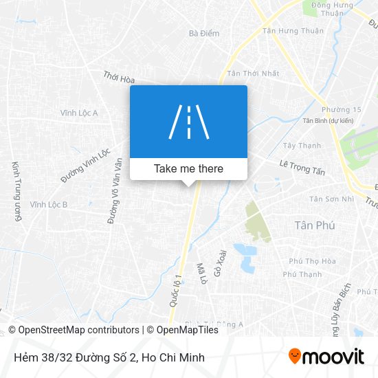 Hẻm 38/32 Đường Số 2 map