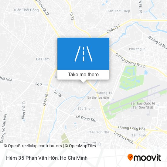 Hẻm 35 Phan Văn Hớn map