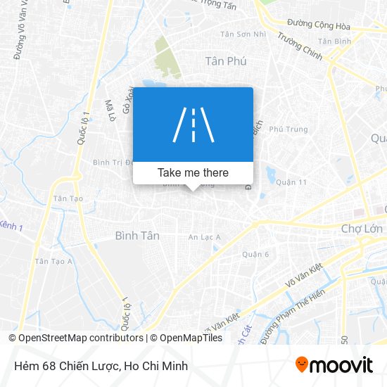 Hẻm 68 Chiến Lược map