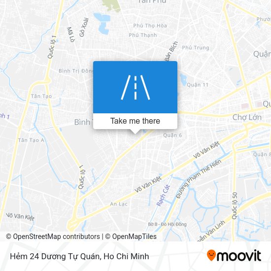 Hẻm 24 Dương Tự Quán map