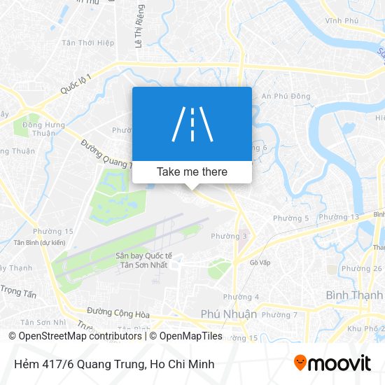 Hẻm 417/6 Quang Trung map