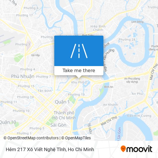 Hẻm 217 Xô Viết Nghệ Tĩnh map