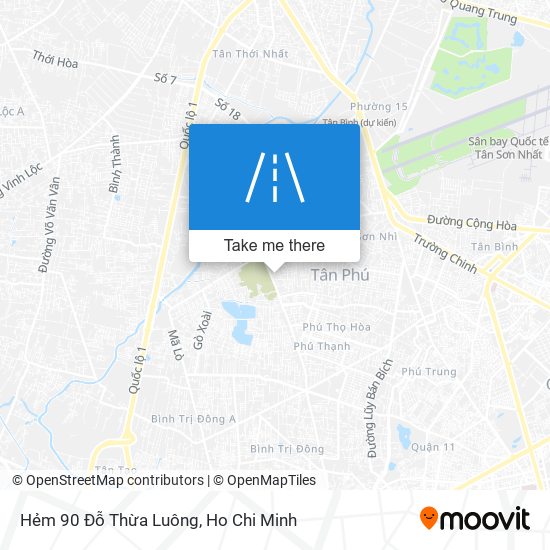 Hẻm 90 Đỗ Thừa Luông map