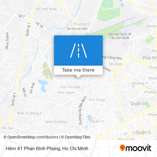 Hẻm 41 Phan Đình Phùng map