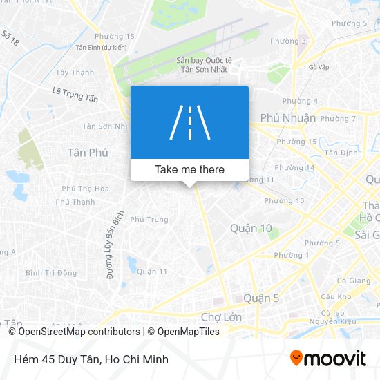 Hẻm 45 Duy Tân map