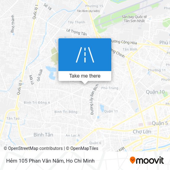 Hẻm 105 Phan Văn Năm map