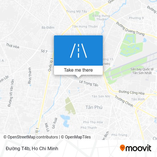 Đường T4b map