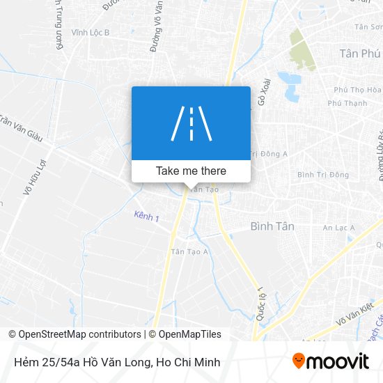 Hẻm 25/54a Hồ Văn Long map