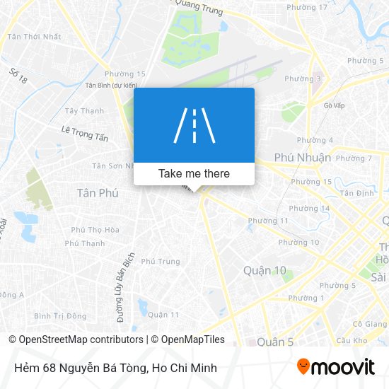 Hẻm 68 Nguyễn Bá Tòng map