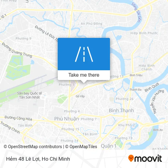 Hẻm 48 Lê Lợi map