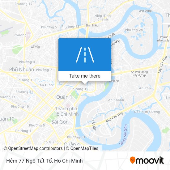 Hẻm 77 Ngô Tất Tố map