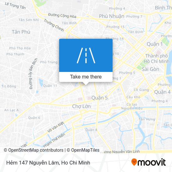 Hẻm 147 Nguyễn Lâm map