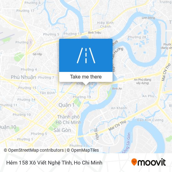 Hẻm 158 Xô Viết Nghệ Tĩnh map