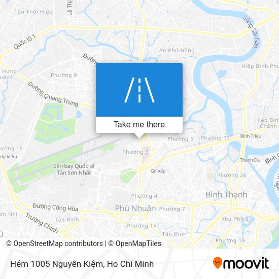 Hẻm 1005 Nguyễn Kiệm map