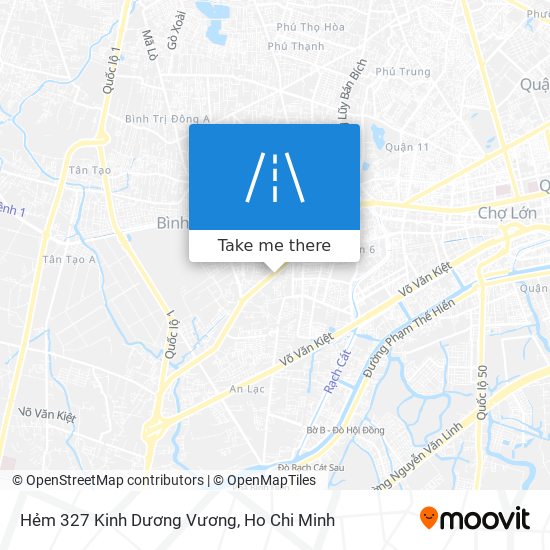 Hẻm 327 Kinh Dương Vương map