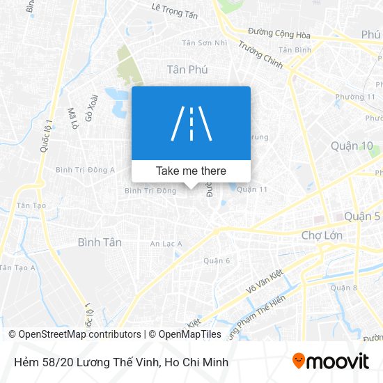 Hẻm 58/20 Lương Thế Vinh map