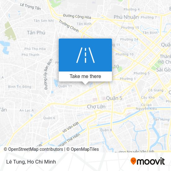 Lê Tung map