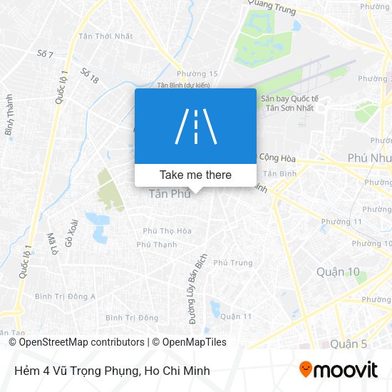 Hẻm 4 Vũ Trọng Phụng map