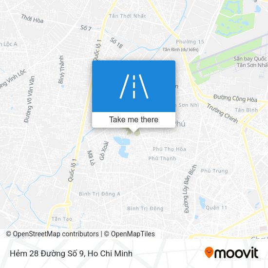 Hẻm 28 Đường Số 9 map