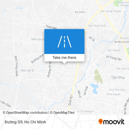 Đường G9 map