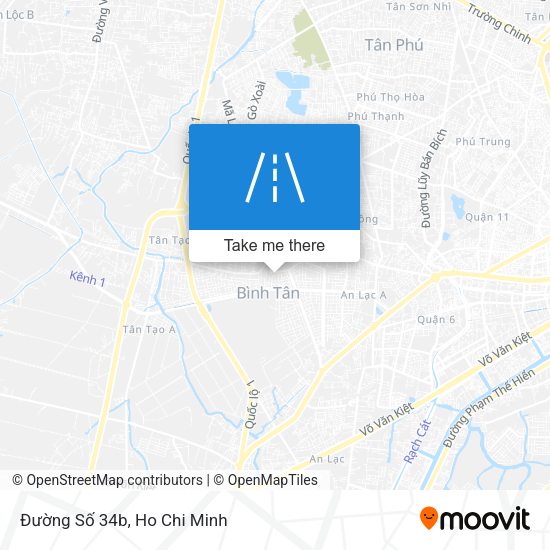 Đường Số 34b map