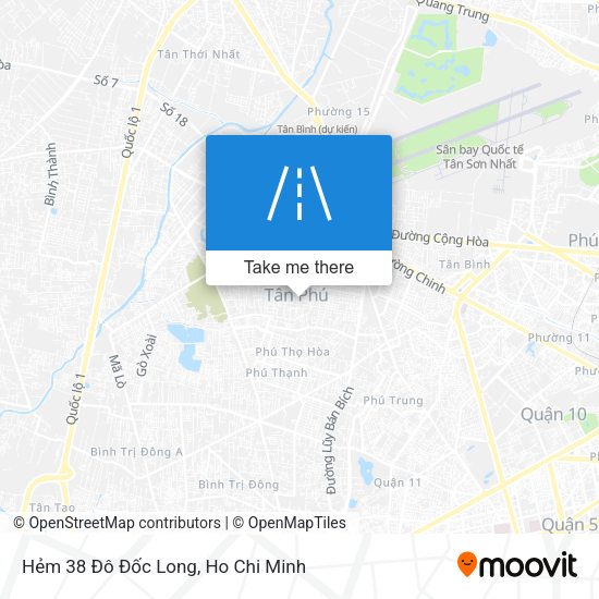 Hẻm 38 Đô Đốc Long map