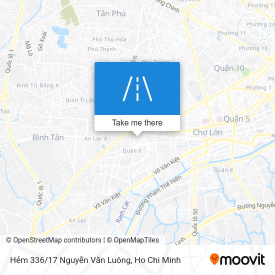 Hẻm 336/17 Nguyễn Văn Luông map