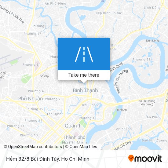 Hẻm 32/8 Bùi Đình Túy map