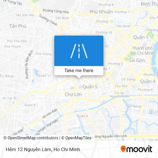 Hẻm 12 Nguyễn Lâm map