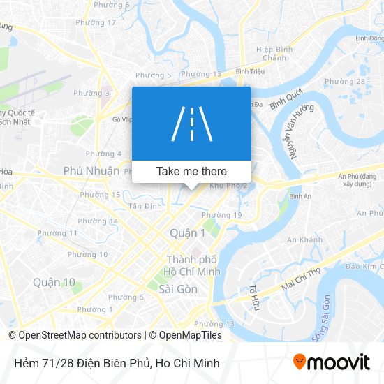 Hẻm 71/28 Điện Biên Phủ map