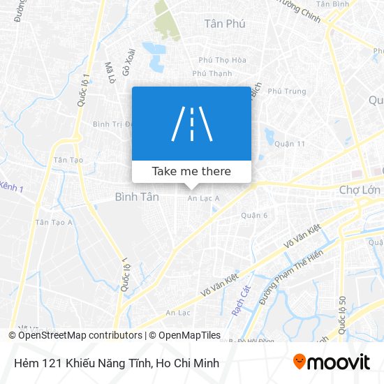 Hẻm 121 Khiếu Năng Tĩnh map