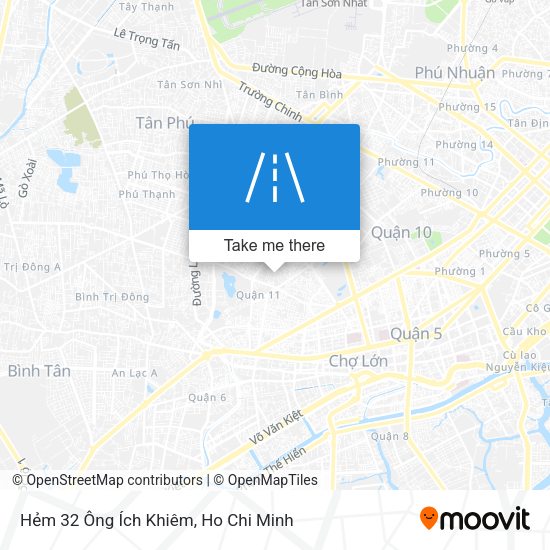 Hẻm 32 Ông Ích Khiêm map