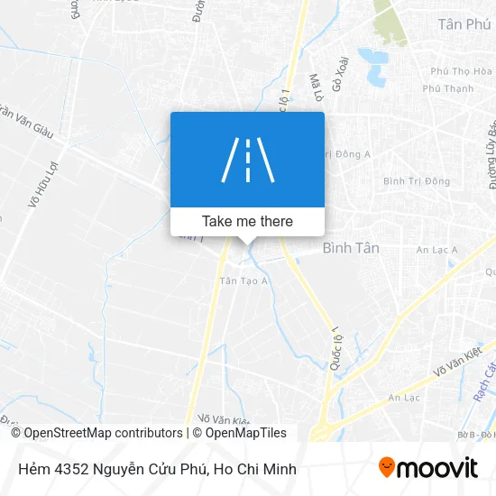 Hẻm 4352 Nguyễn Cửu Phú map