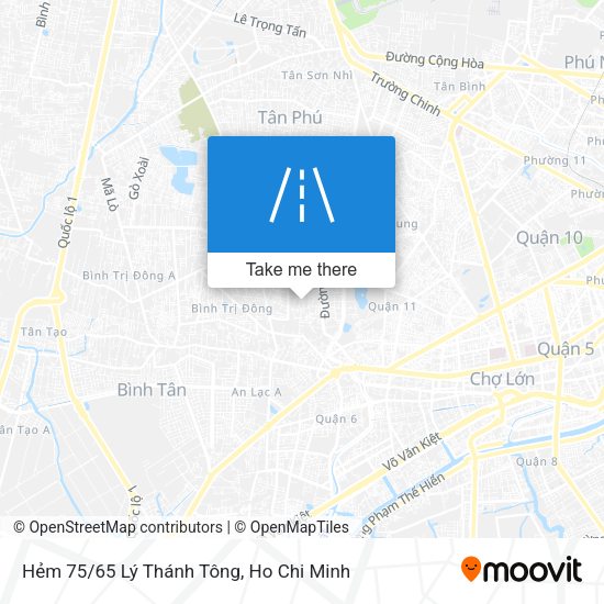 Hẻm 75/65 Lý Thánh Tông map
