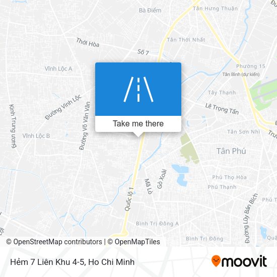 Hẻm 7 Liên Khu 4-5 map