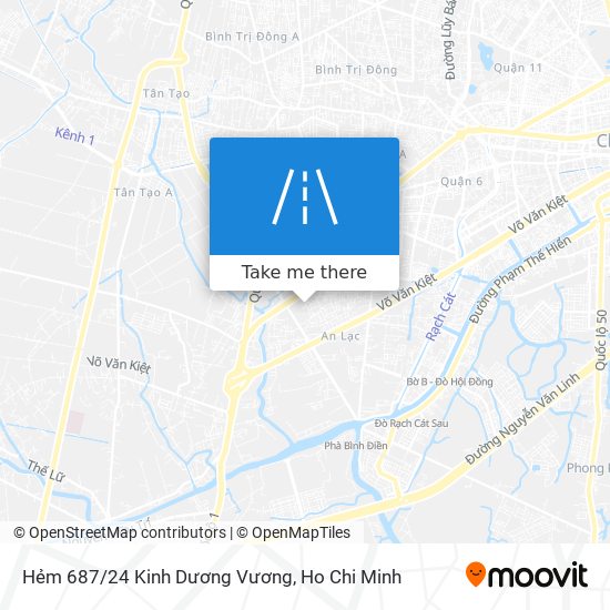 Hẻm 687/24 Kinh Dương Vương map