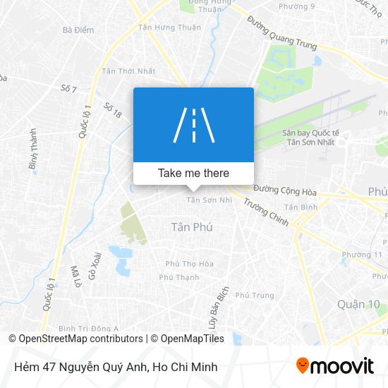 Hẻm 47 Nguyễn Quý Anh map
